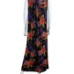 Johnny Was Black Floral Bossa Maxi Dress Size L
