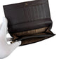 Salvatore Ferragamo Brown Leather Vara Ribbon Wallet