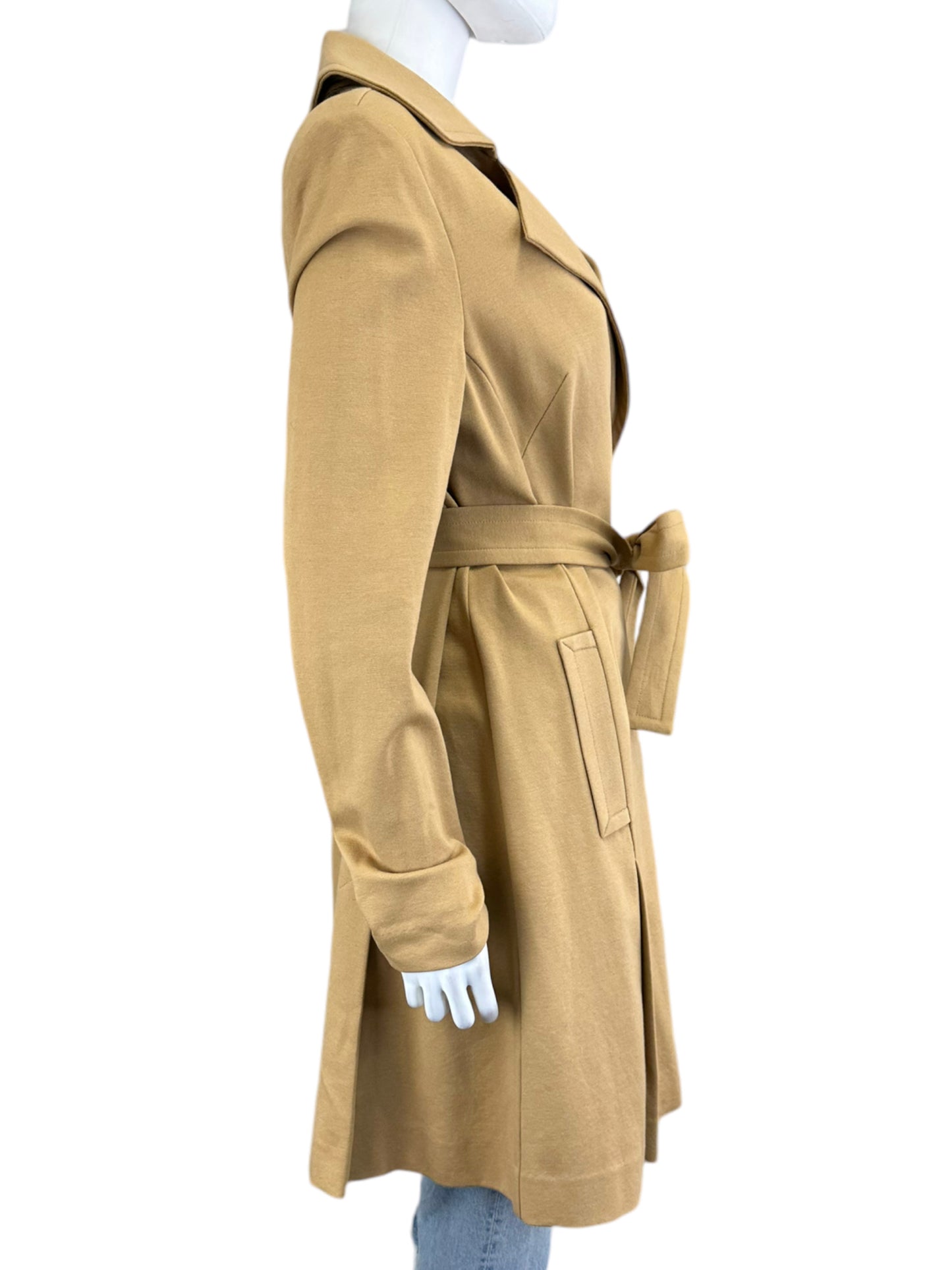 cabi Brown Casablanca Trench Coat Size M