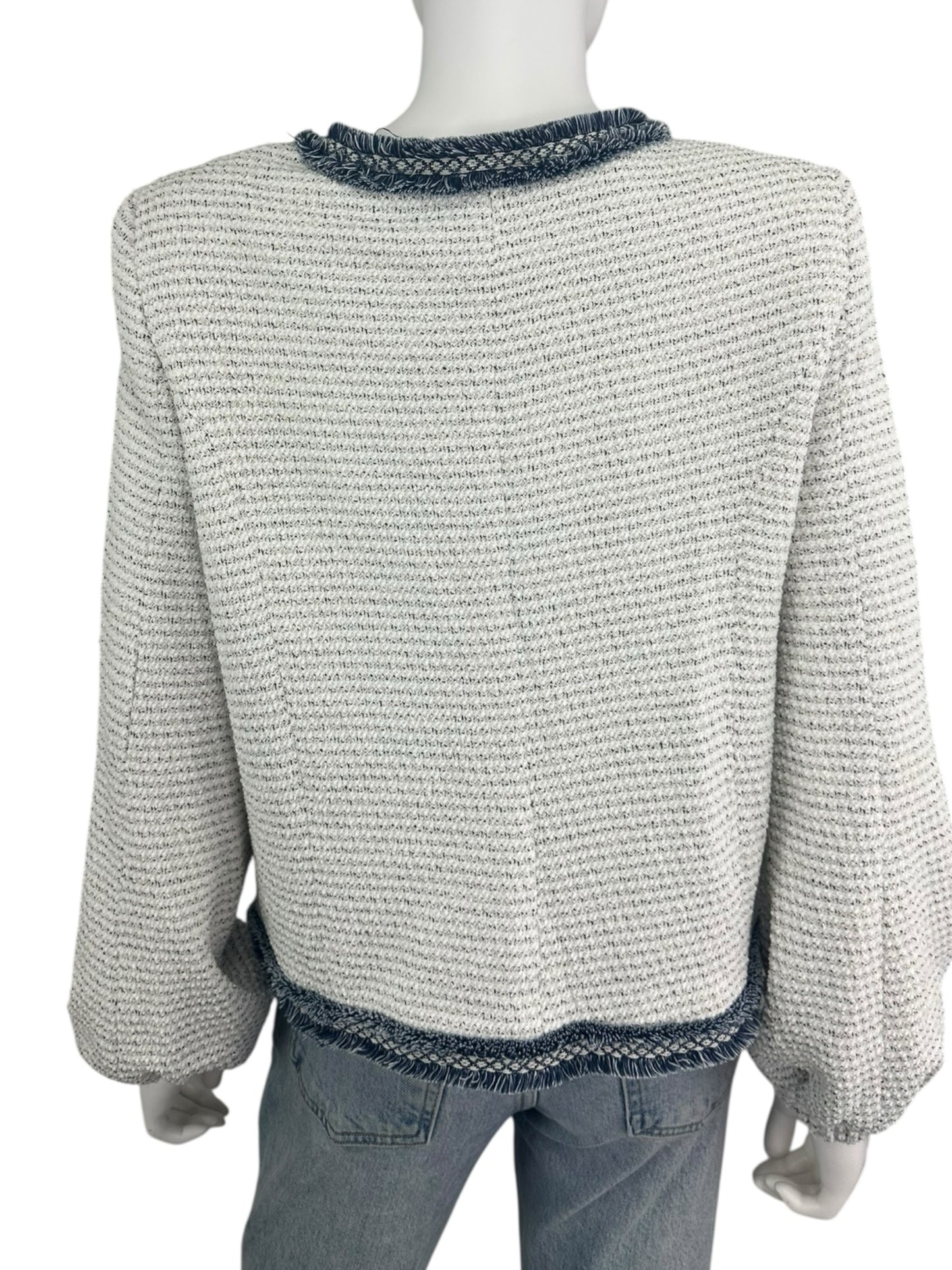 LIVERPOOL NWT Metallic Tweed Jacket Size M