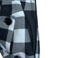 MILLY 100% Virgin Wool Black Plaid Skirt Size 2