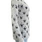 SKULL CASHMERE Gray Distressed 100% Cashmere Skull Sweater Size S