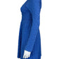 Saltwater Luxe NWT Blue Adrianna Long Sleeve Dress Size M