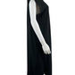 EILEEN FISHER Black 100% Wool Midi Dress Size L