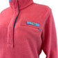 columbia Pink PFG Harborside Fleece Pullover Jacket Size M