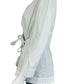 LAFAYETTE 148 NEW YORK White Poplin Top Size 12