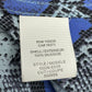 EQUIPMENT 100% Silk Blue Python Print Button-Down Shirt Size XS