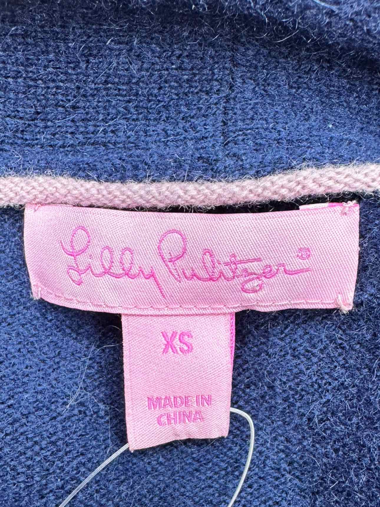 Lilly Pulitzer 100% Cashmere Cardigan Size XS