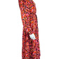 PINCH Red Patterned Casual Dress Size S