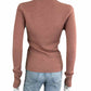 rebecca taylor 100% Merino Wool Pink Sweater Size S