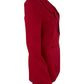 SHOW ME YOUR MUMU NWT Red Major Blazer Size XS