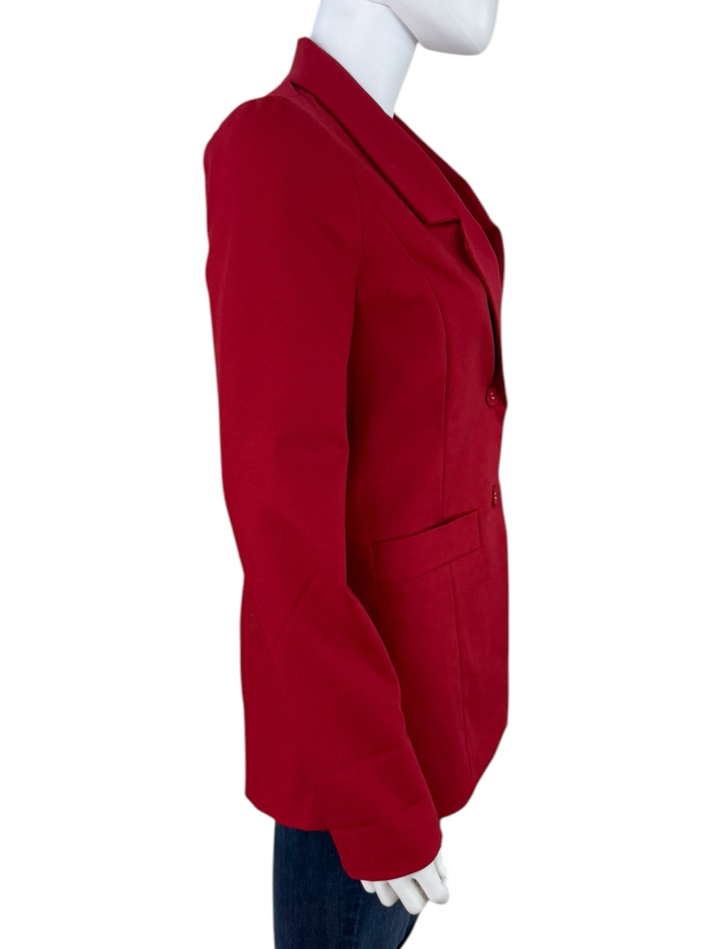 SHOW ME YOUR MUMU NWT Red Major Blazer Size XS