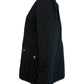 Chico's NWT Black Quilted Jacket Size M