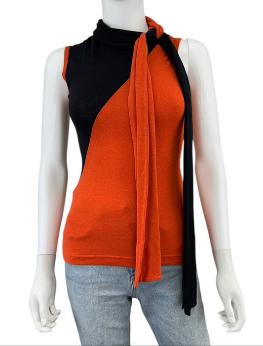 dolce & gabbana Colorblock Knit Top Size 38