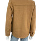 J. Crew Tan Wool Flannel Button-Down Size XS