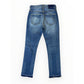 AMO "Babe" High Rise Cropped Slim Straight Jeans Size 25
