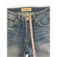 AMO "Babe" High Rise Cropped Slim Straight Jeans Size 25