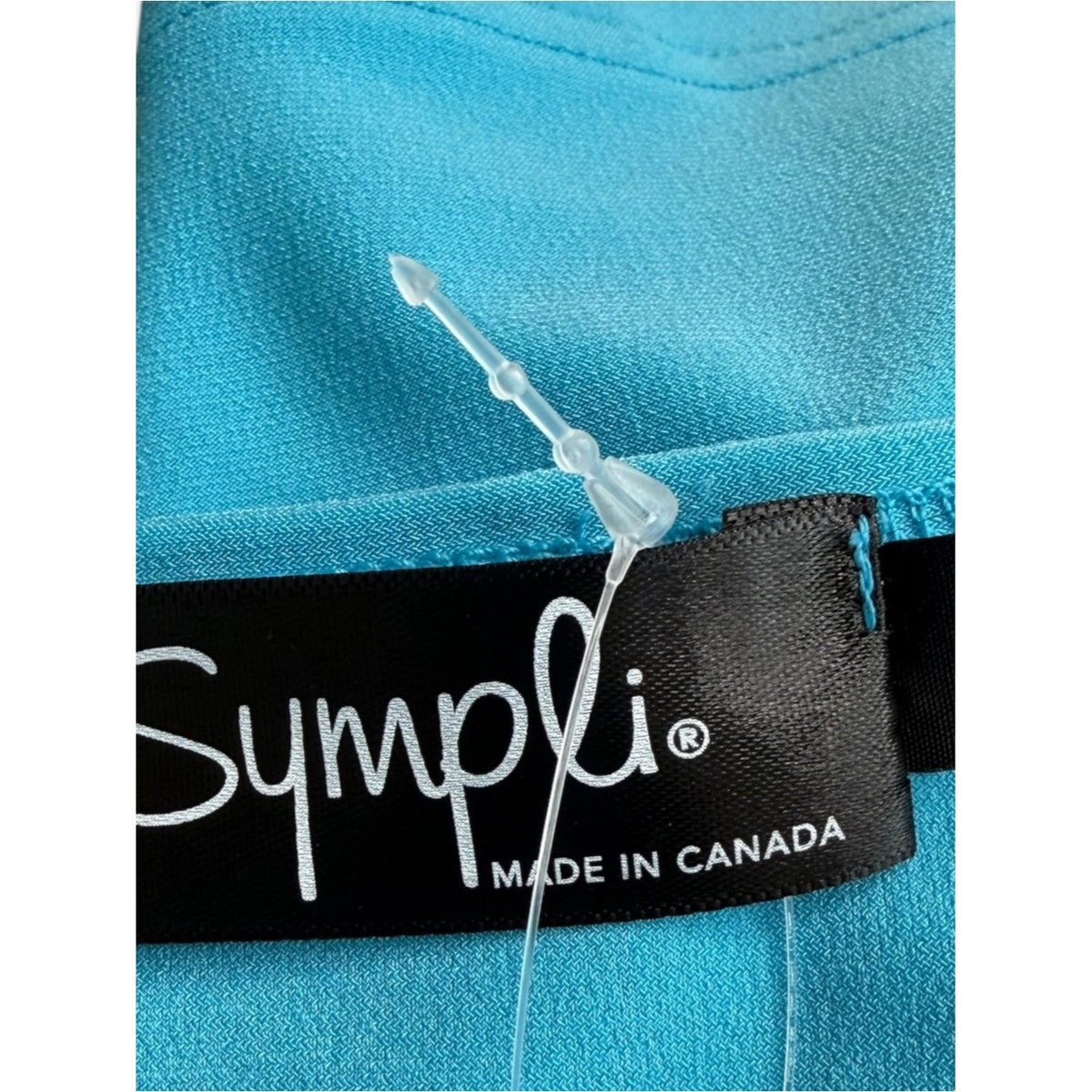 Sympli Turquoise Short-sleeve Tunic Top Size 16