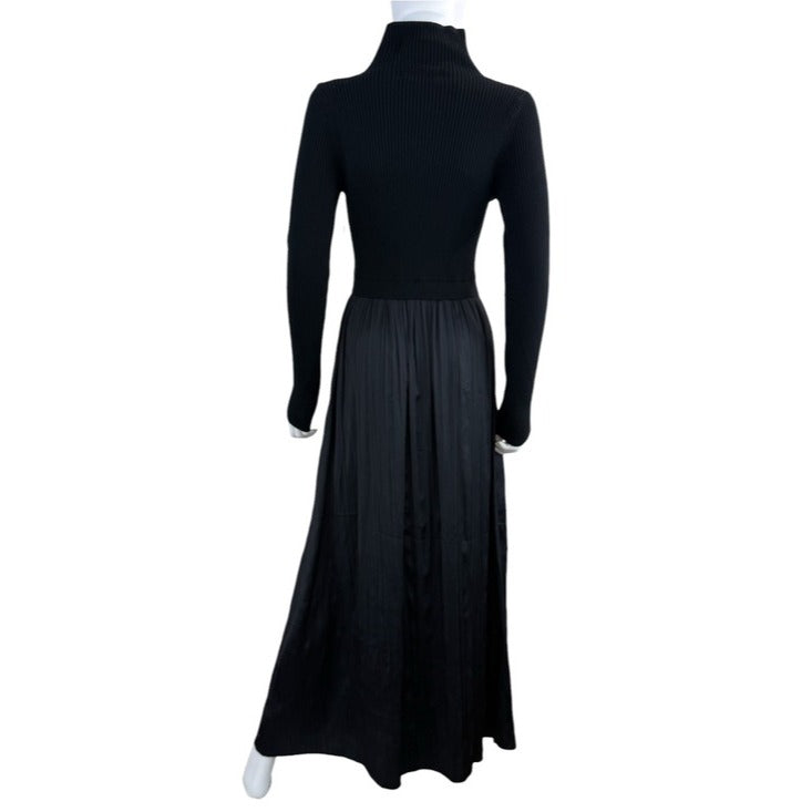 Anthropologie NWT Black Thea Twofer Maxi Dress Size S
