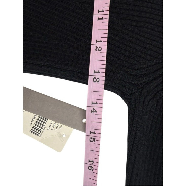 Anthropologie NWT Black Thea Twofer Maxi Dress Size S