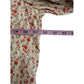 Cynthia Rowley 100% Linen Ditsy Florsl Print Button Doen Size L