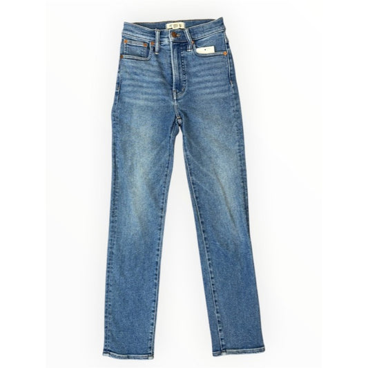 Madewell The Perfect Vintage Jean High Rise Blue Slim Straight Size 23