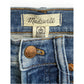 Madewell The Perfect Vintage Jean High Rise Blue Slim Straight Size 23