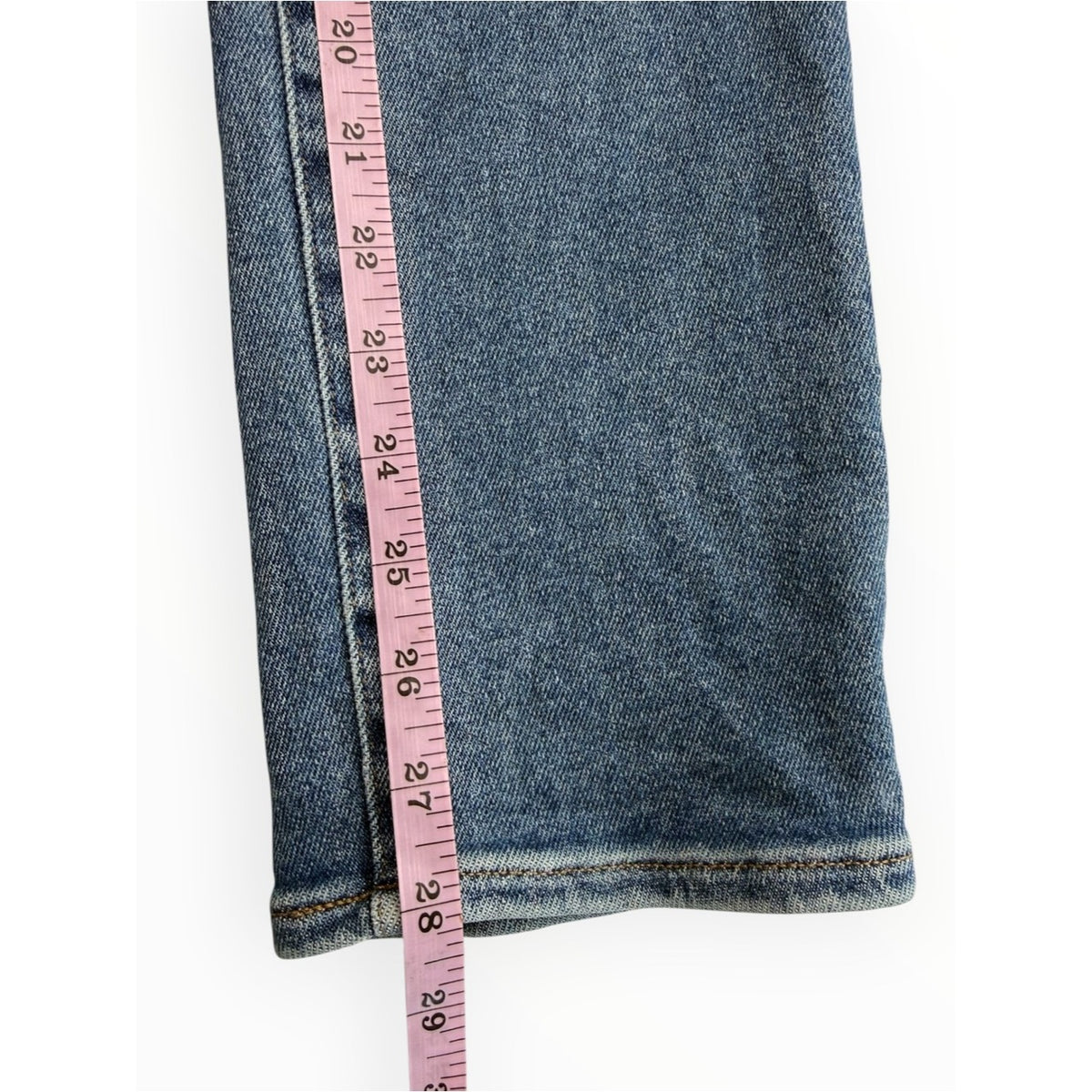 Madewell The Perfect Vintage Jean High Rise Blue Slim Straight Size 23