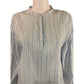 Emily McCarthy Blue Striped Lolli Top Size M