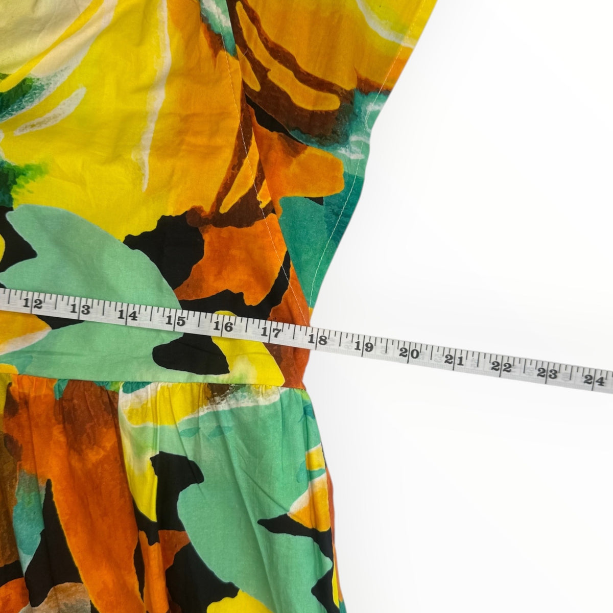 Colorful Pinch Women's Tiered Midi Dress Size S