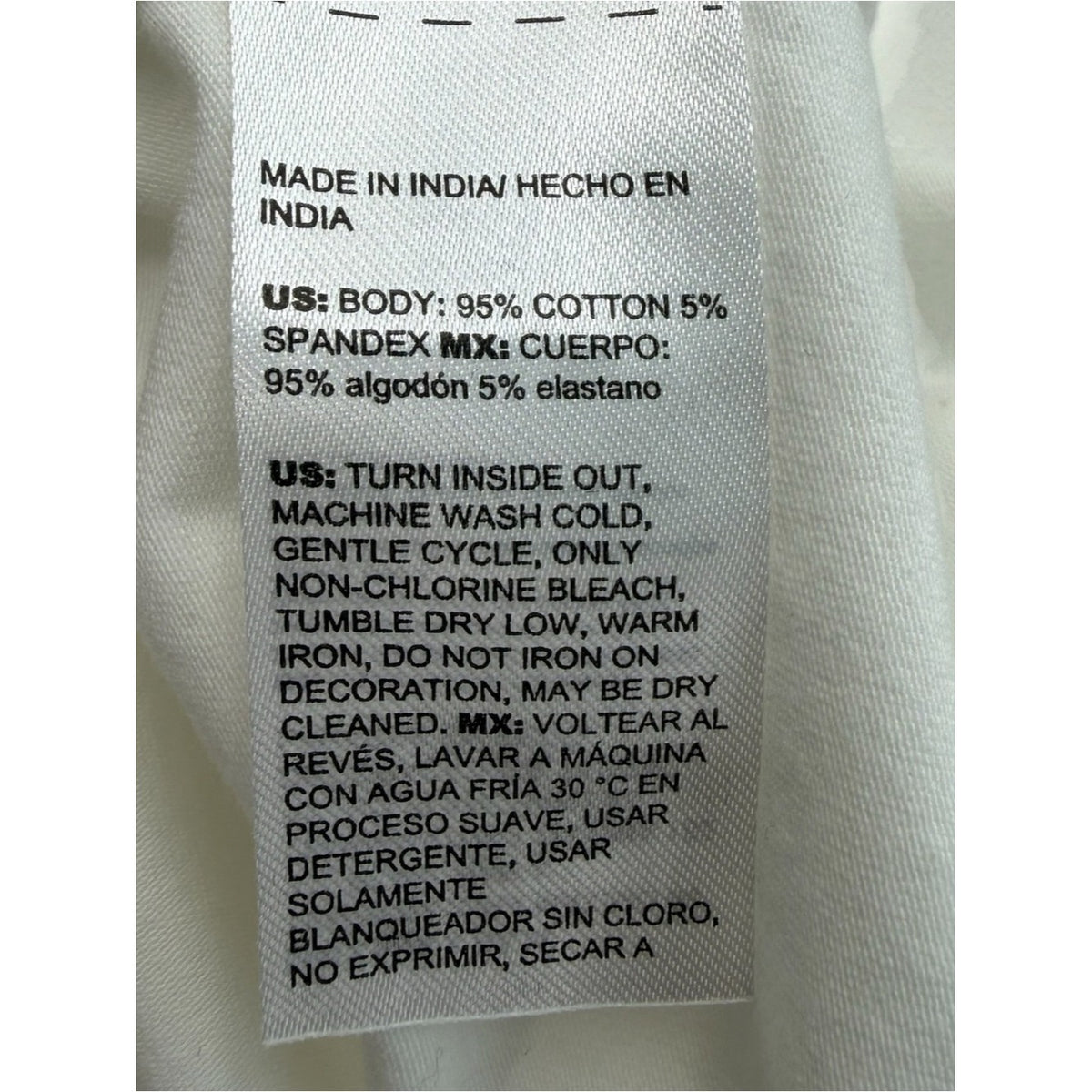 Chico's NWT Embellished Flutter Sleeve Tee Size L
