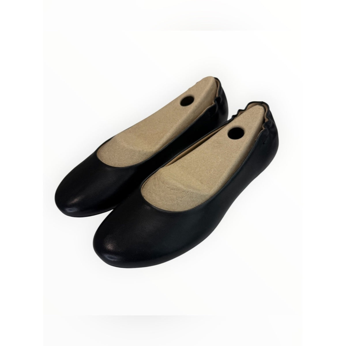Dansko NWOT Black Mollie Napa Leather Ballet Flat Size 36