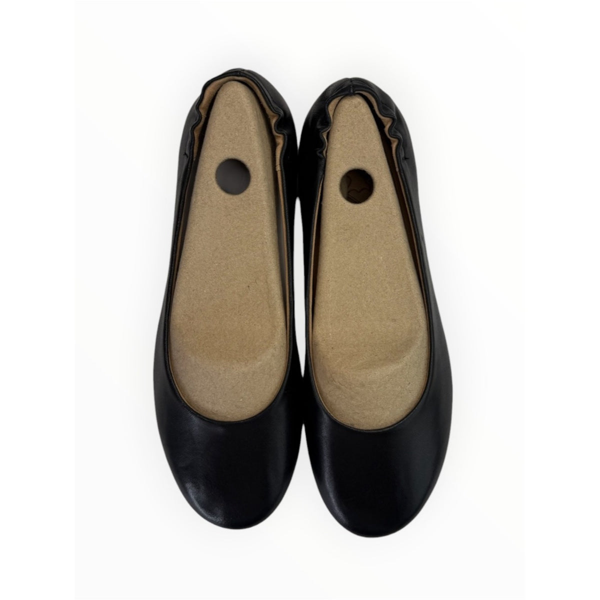 Dansko NWOT Black Mollie Napa Leather Ballet Flat Size 36