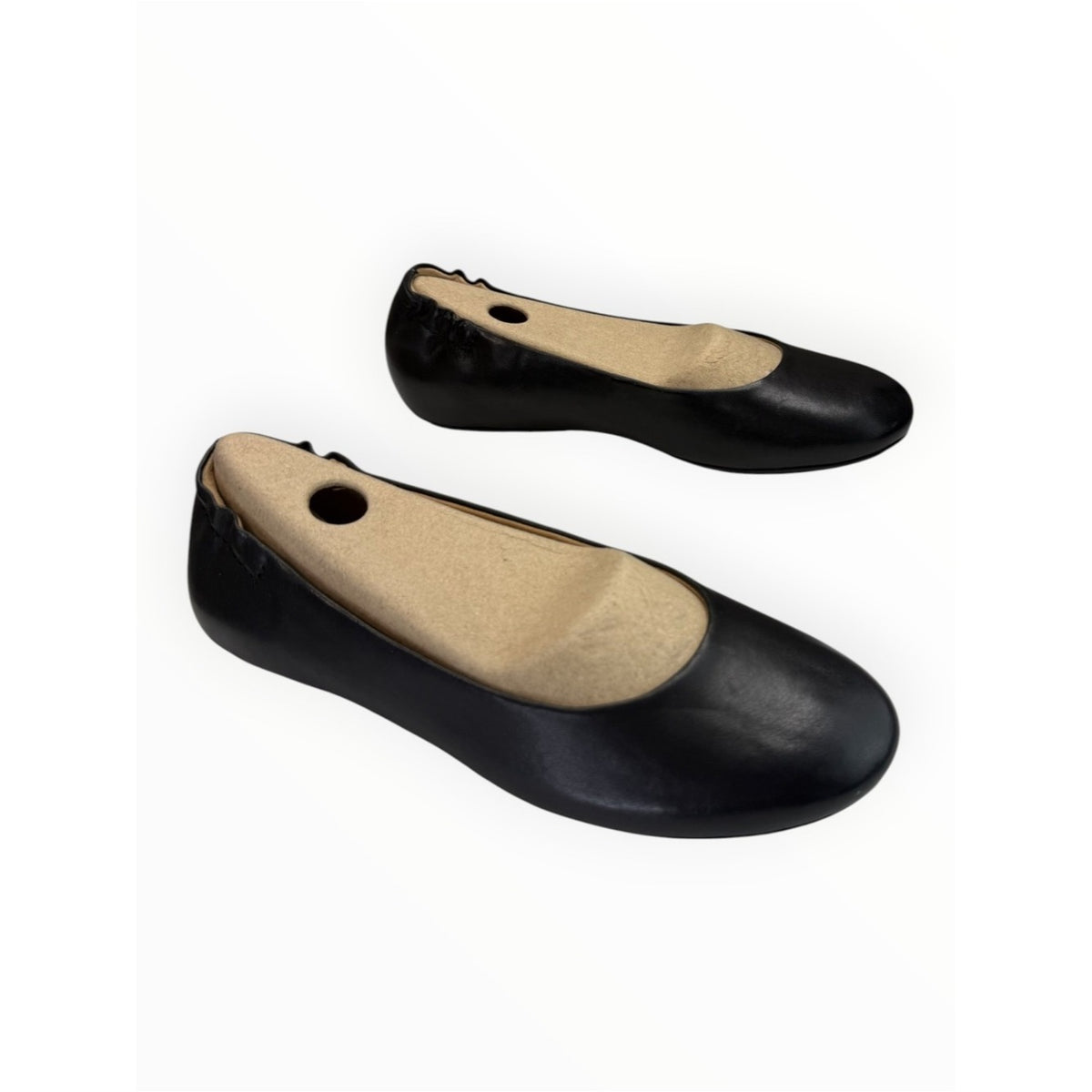 Dansko NWOT Black Mollie Napa Leather Ballet Flat Size 36
