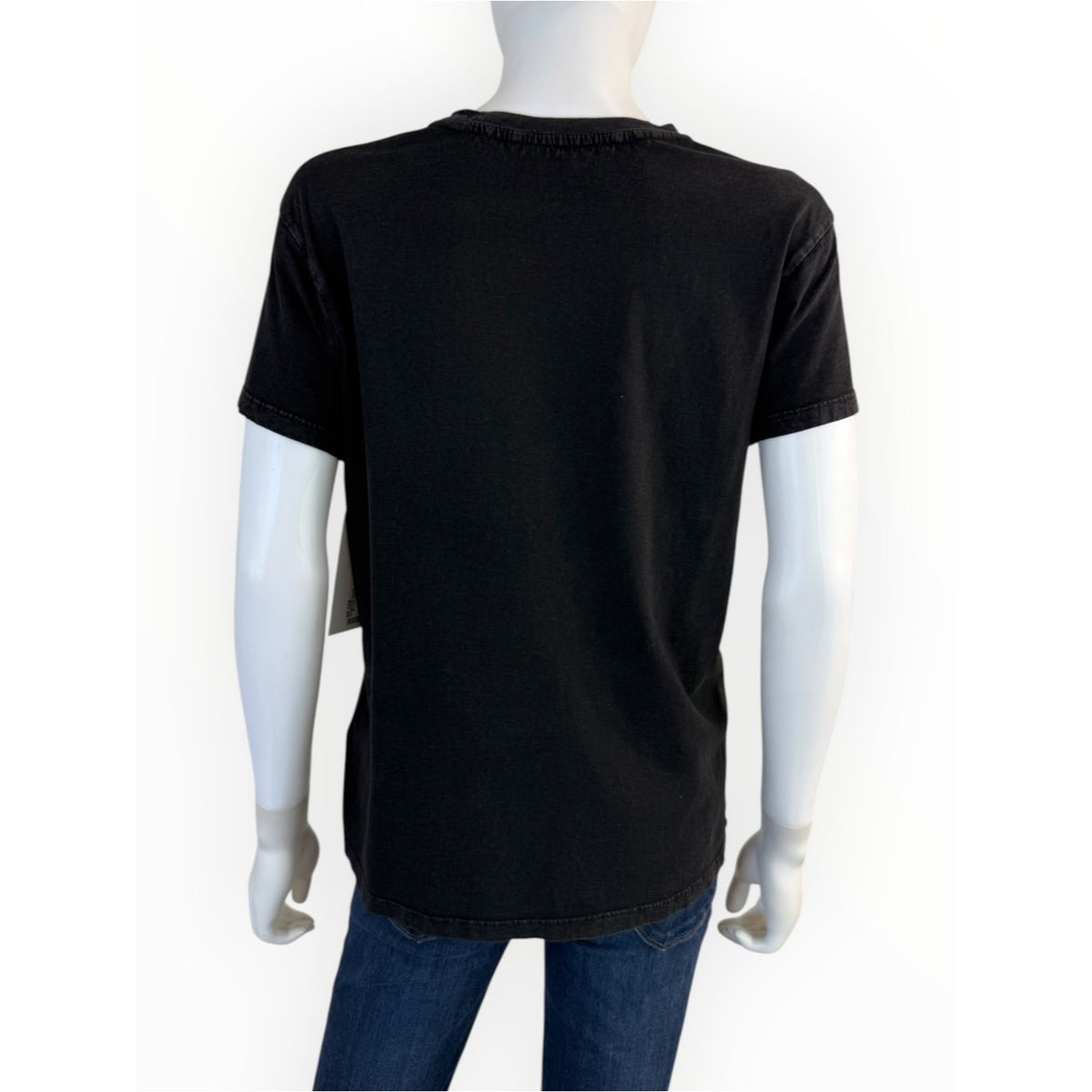 Zadig & Voltaire Black Zoe / Je M'en Fous T-Shirt Size S