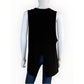 Sympli Black Sleeveless Cowl Neck Split Back Swing Tank Size 14