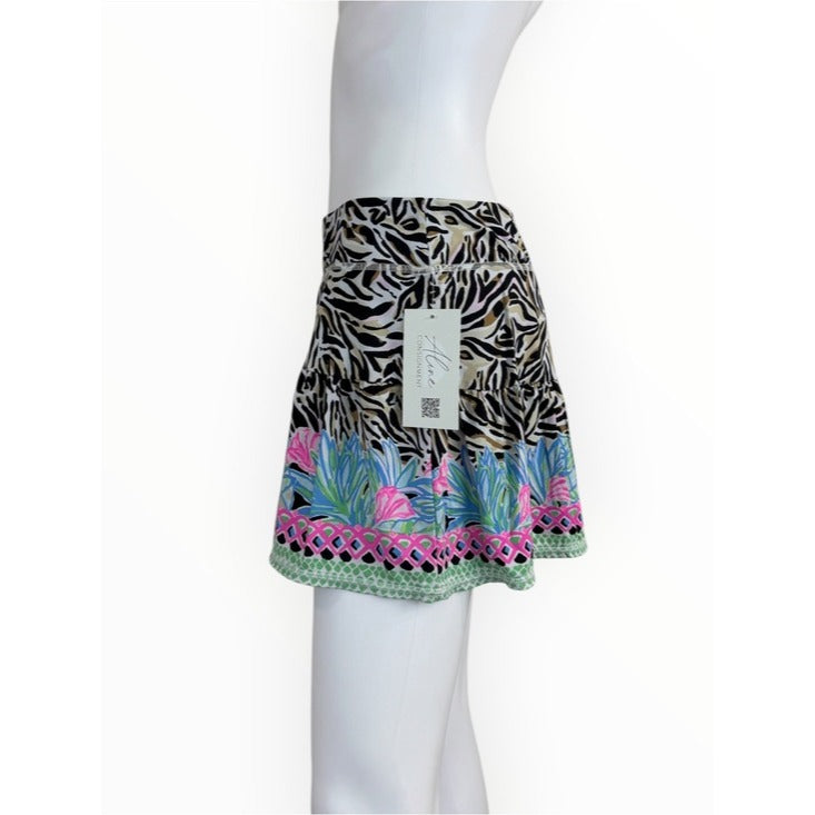 Lilly Pulitzer LUXLETIC Gardenia Skort Size M