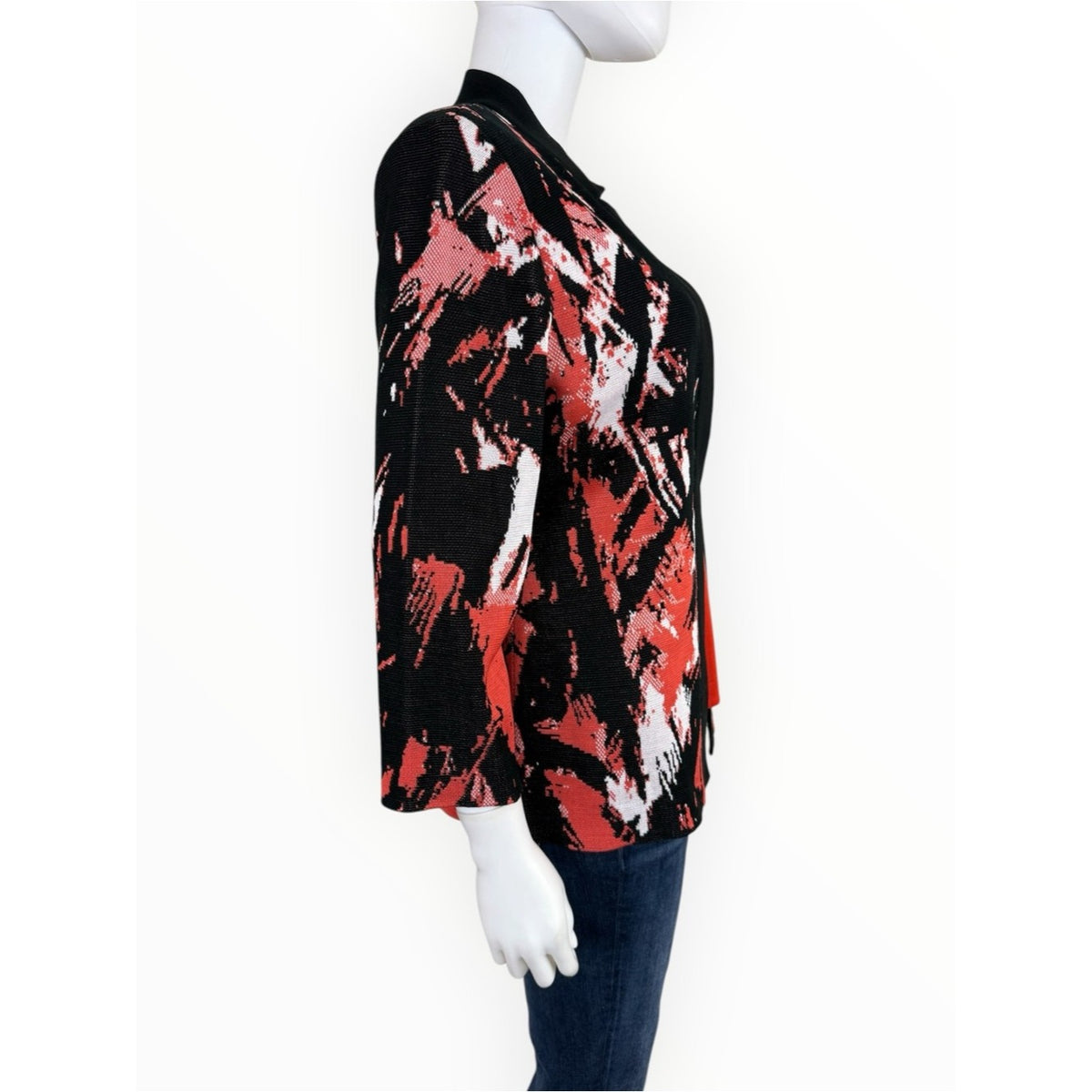 MING WANG Abstract Sweater Set Size S
