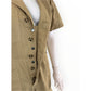 PISTOLA Tan 100% Cotton Grover Field Utility Jumpsuit Size S