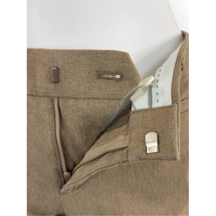 Banana Republic Brown Sloan Fit Ankle Pants Size 0