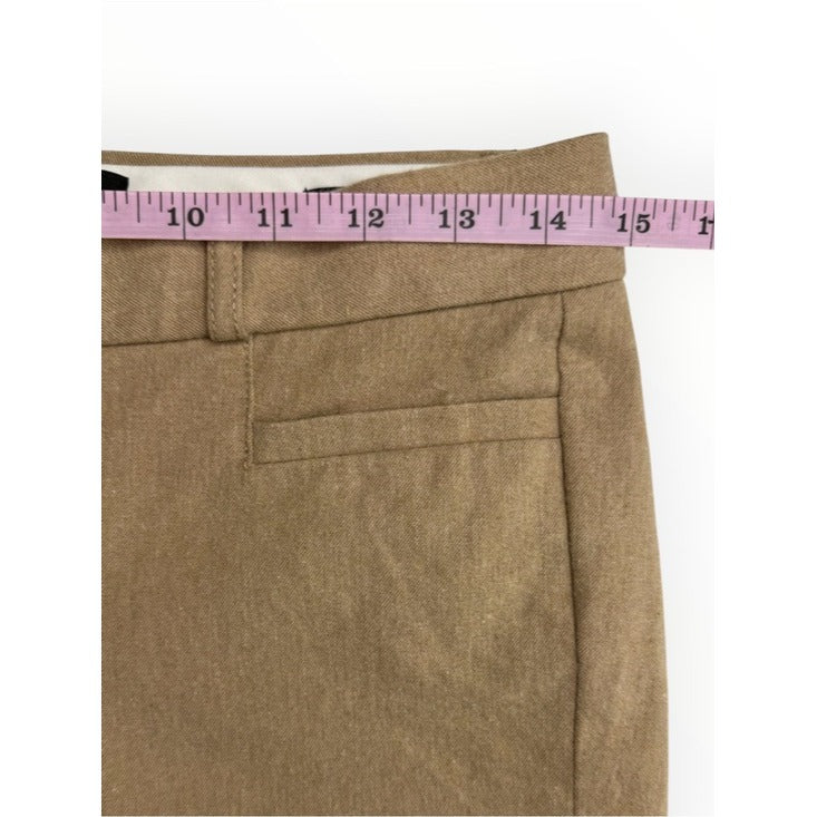 Banana Republic Brown Sloan Fit Ankle Pants Size 0