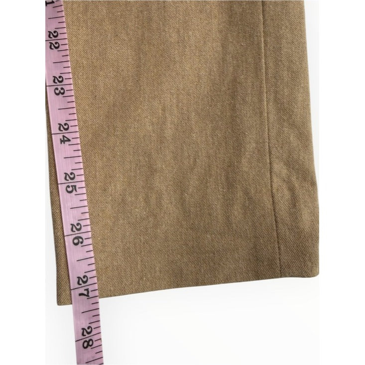 Banana Republic Brown Sloan Fit Ankle Pants Size 0