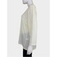 Chico’s NWT Ecru Lily Scoop 3 Quarter Sleeve Basic Knit Size XL