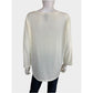 Chico’s NWT Ecru Lily Scoop 3 Quarter Sleeve Basic Knit Size XL