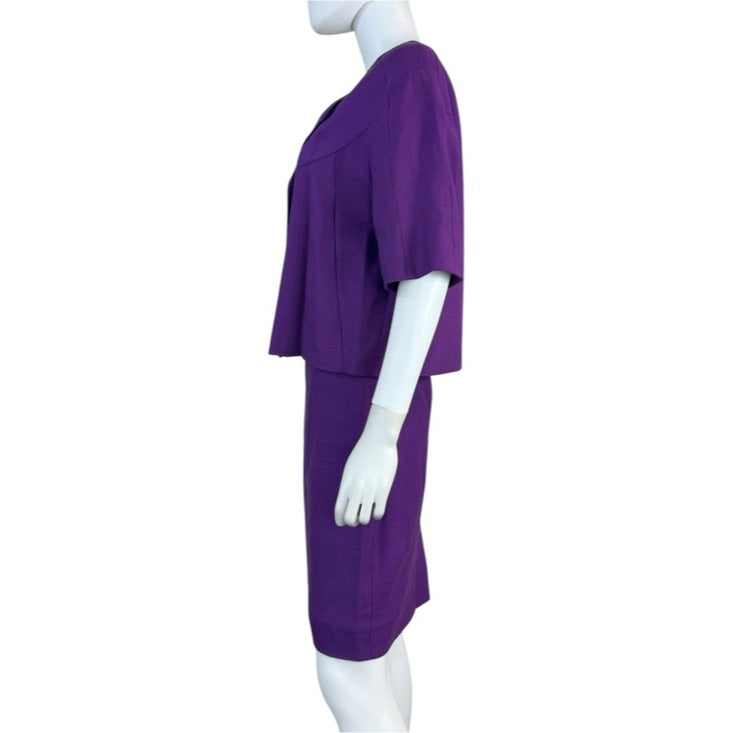 Kate Spade Purple Micah Skirt Suiting Set Size