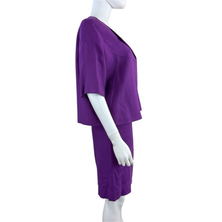 Kate Spade Purple Micah Skirt Suiting Set Size