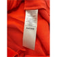 Maeve NWT Red Satin Open Back Midi Wrap Dress Size XSP