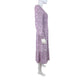 Lost + Wander Purple Floral Smocked Long Sleeve Dress With Lace Trim Size Small