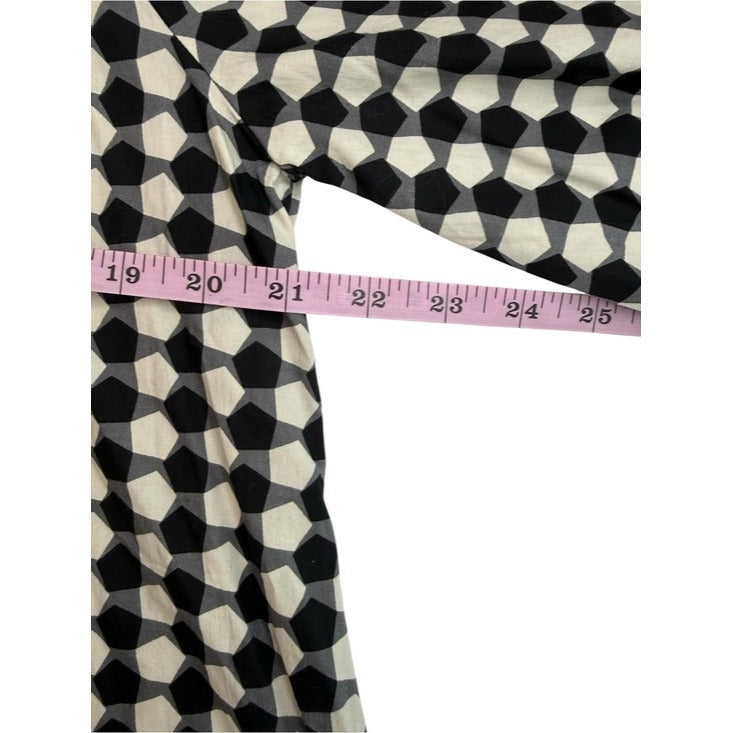BRYN Walker Lucinda 100% Organic Cotton Blouse Size S