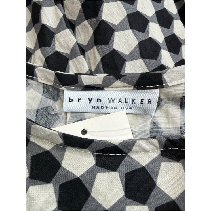 BRYN Walker Lucinda 100% Organic Cotton Blouse Size S
